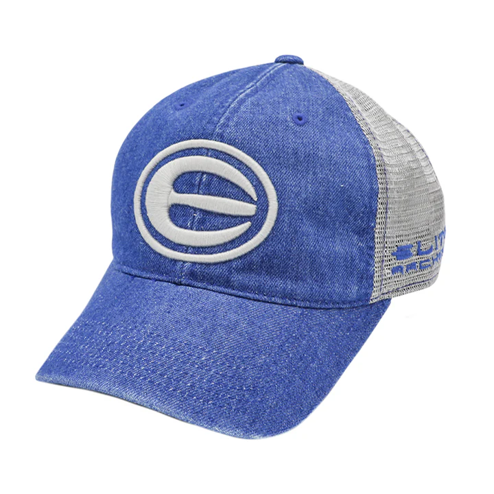 Elite Royal & Grey Unstructured Hat