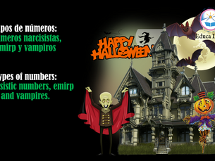 Números narcisistas, omirp y vampiros/ Narcissistic numbers, emirp and vampires.