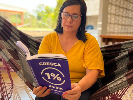 Cresça 1% ao dia - Nena indica livro