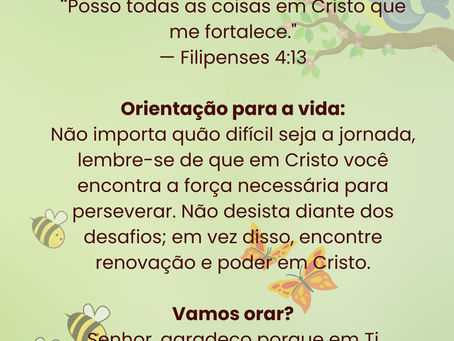 Devocional diário - 09 de setembro de 2024