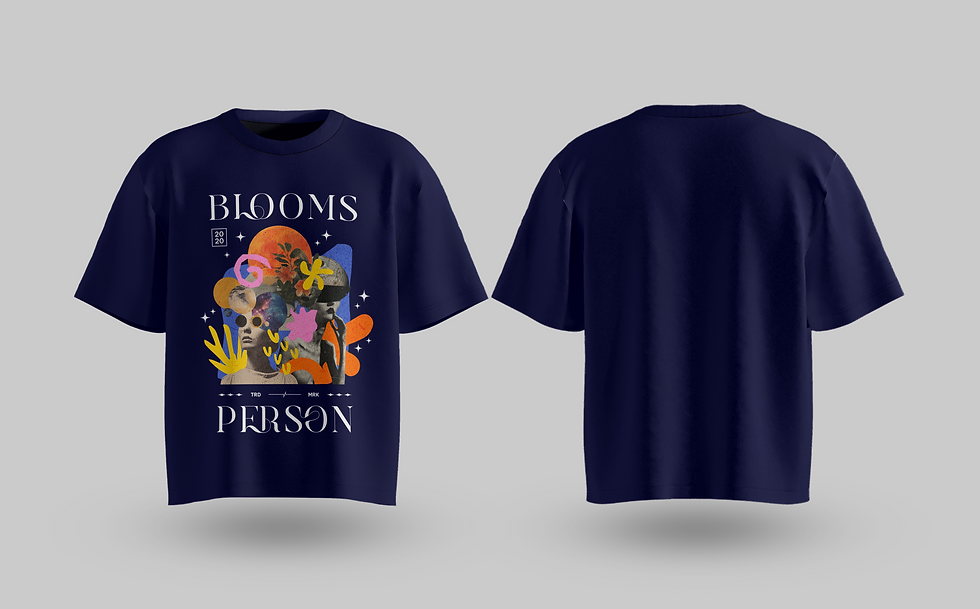 Thumbnail: Cosmic Blooms(NavyBlue)