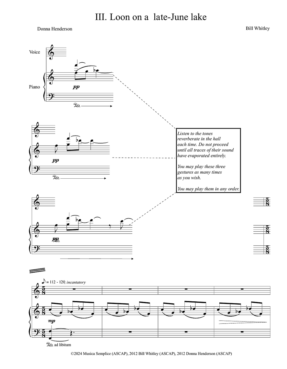 Thumbnail: Liminals (2012) for voice and piano
