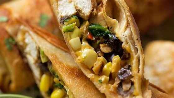 Santa Fe Egg Rolls