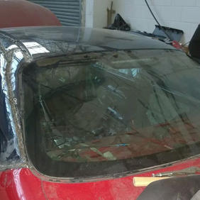 Rear screen