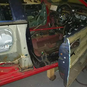 Developing the doors.