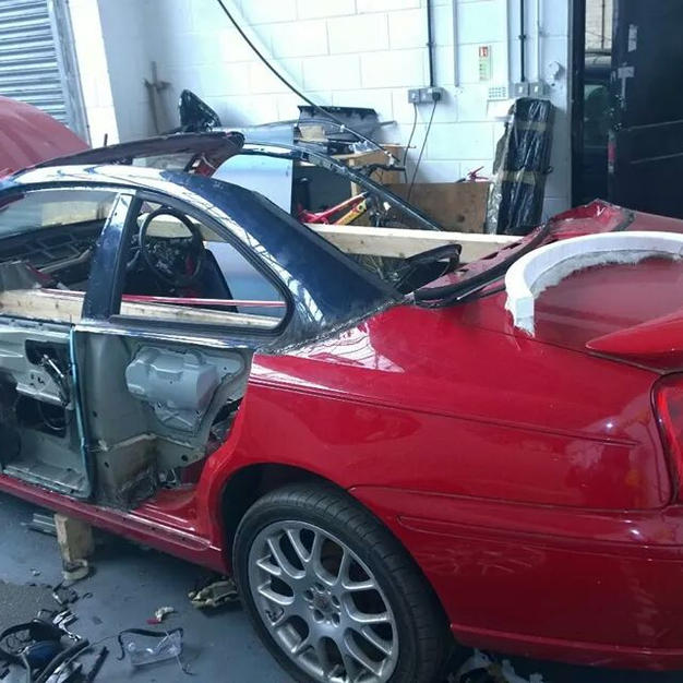 New roof line