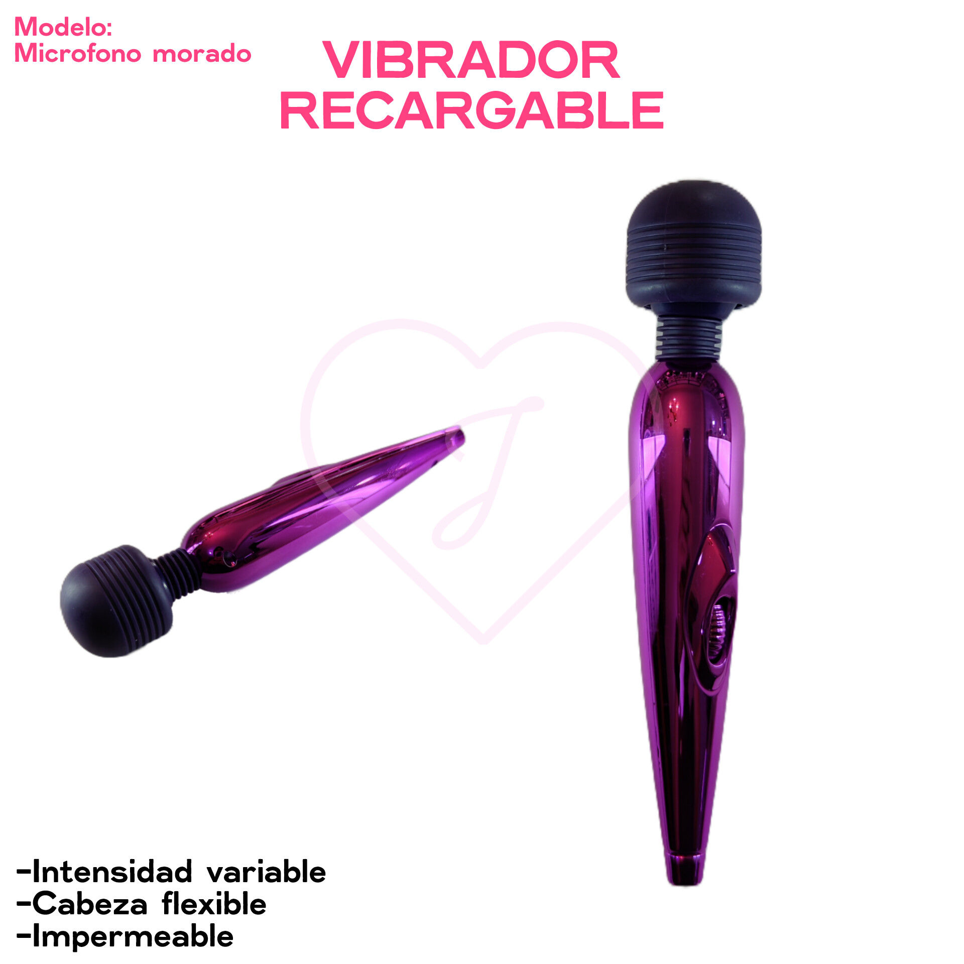 Micrófono Morado 