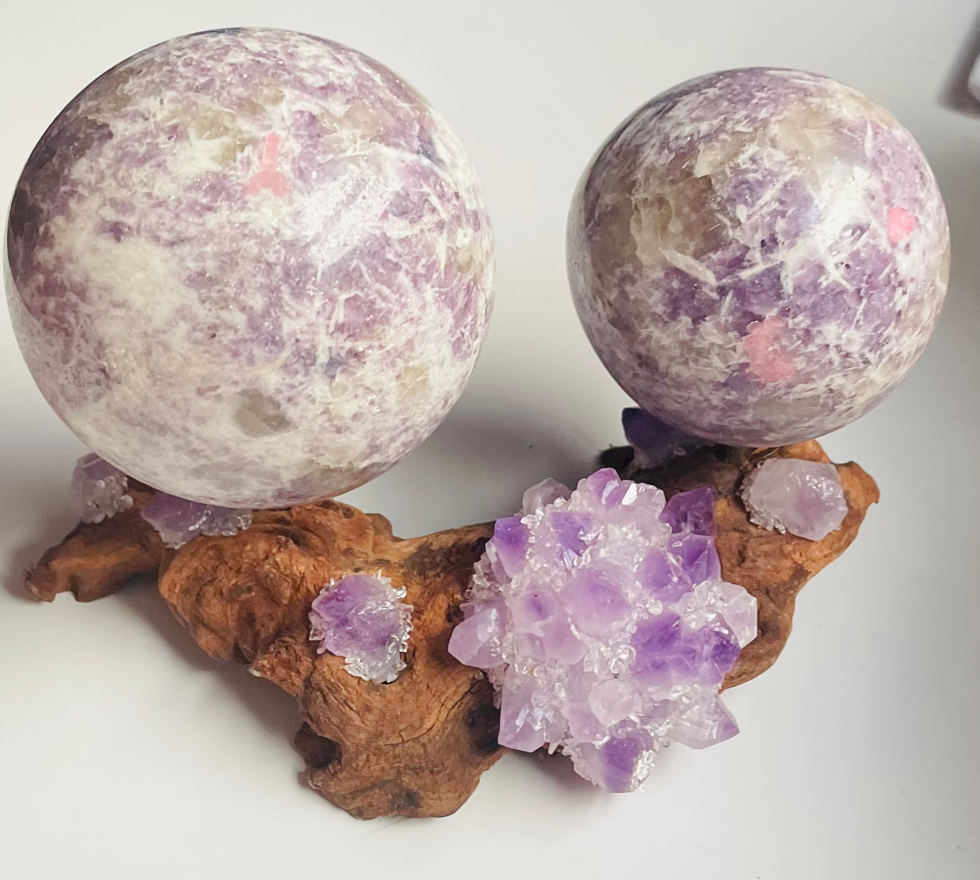 Lepidolite Sphere