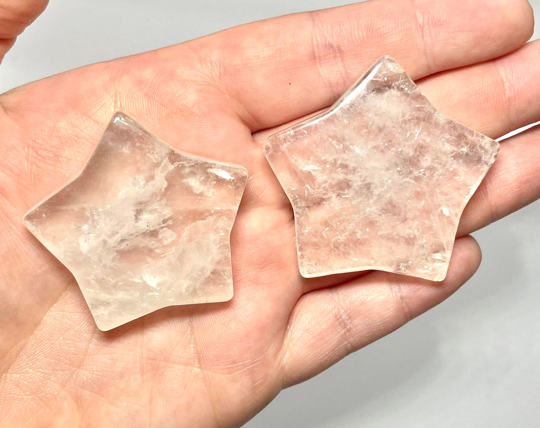 Clear Quartz Star