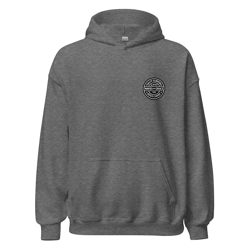 Thumbnail: Waves of Grace “Grace Wax” Unisex Hoodie