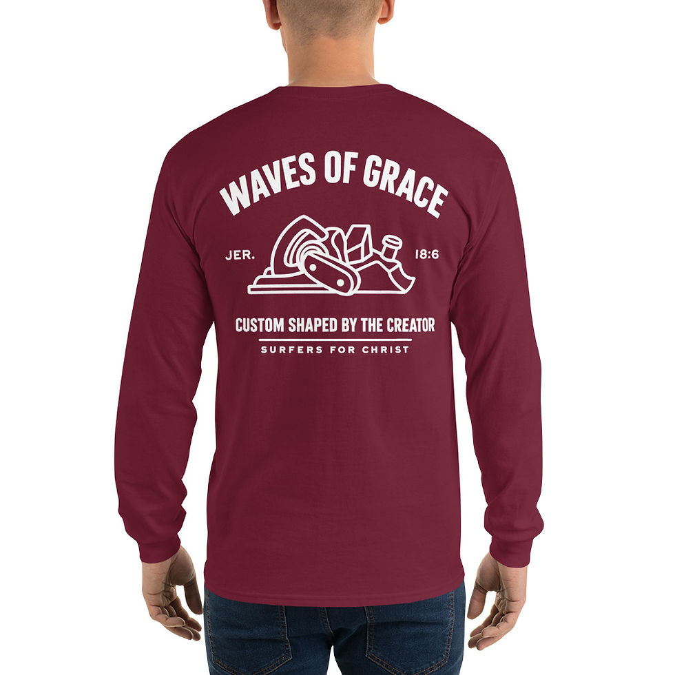 Thumbnail: Waves of Grace “The Shaper” Long Sleeve Tee