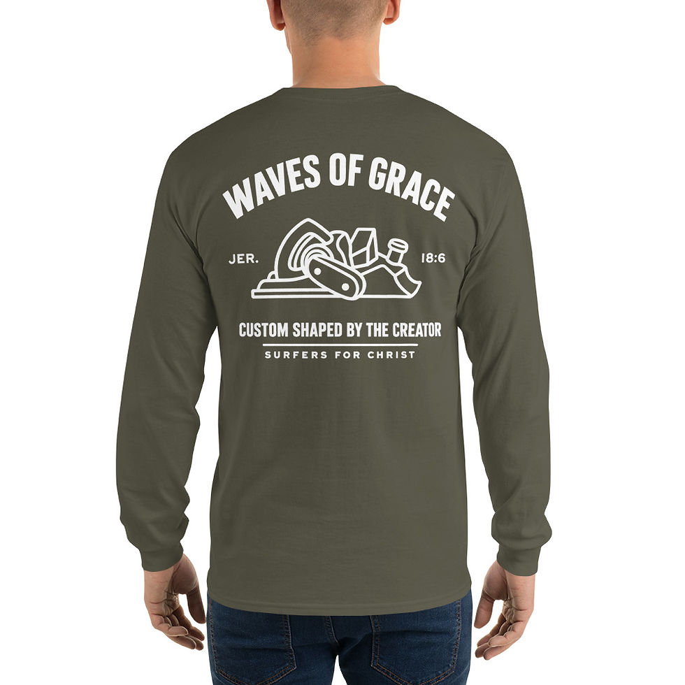 Thumbnail: Waves of Grace “The Shaper” Long Sleeve Tee