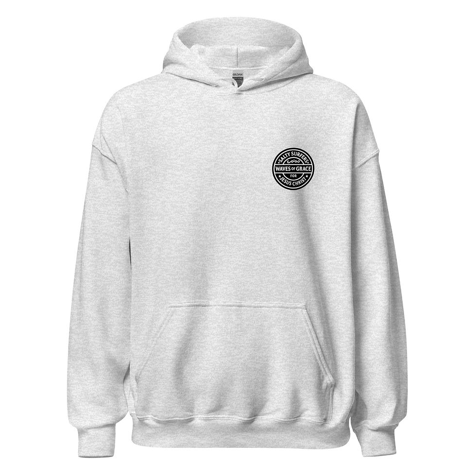 Thumbnail: Waves of Grace “Grace Wax” Unisex Hoodie