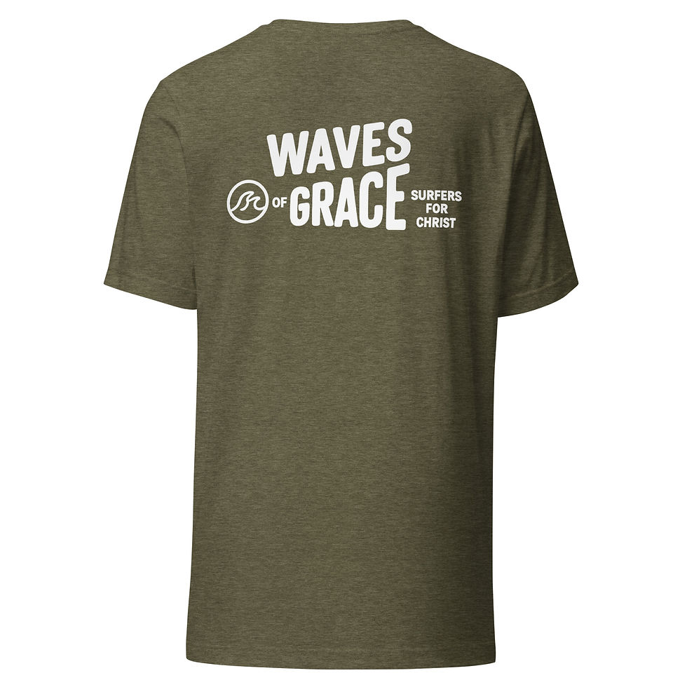 Thumbnail: Waves of Grace “Salty Surfers” Tee
