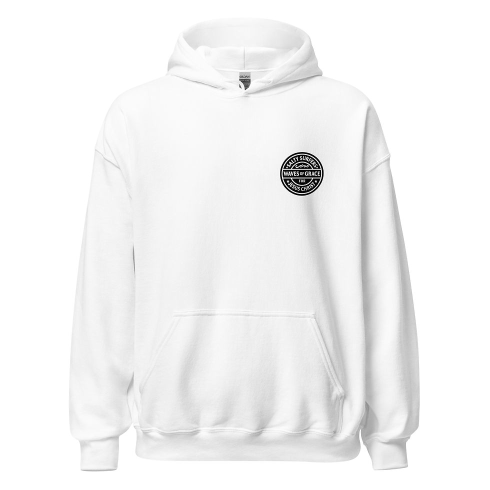 Thumbnail: Waves of Grace “Grace Wax” Unisex Hoodie