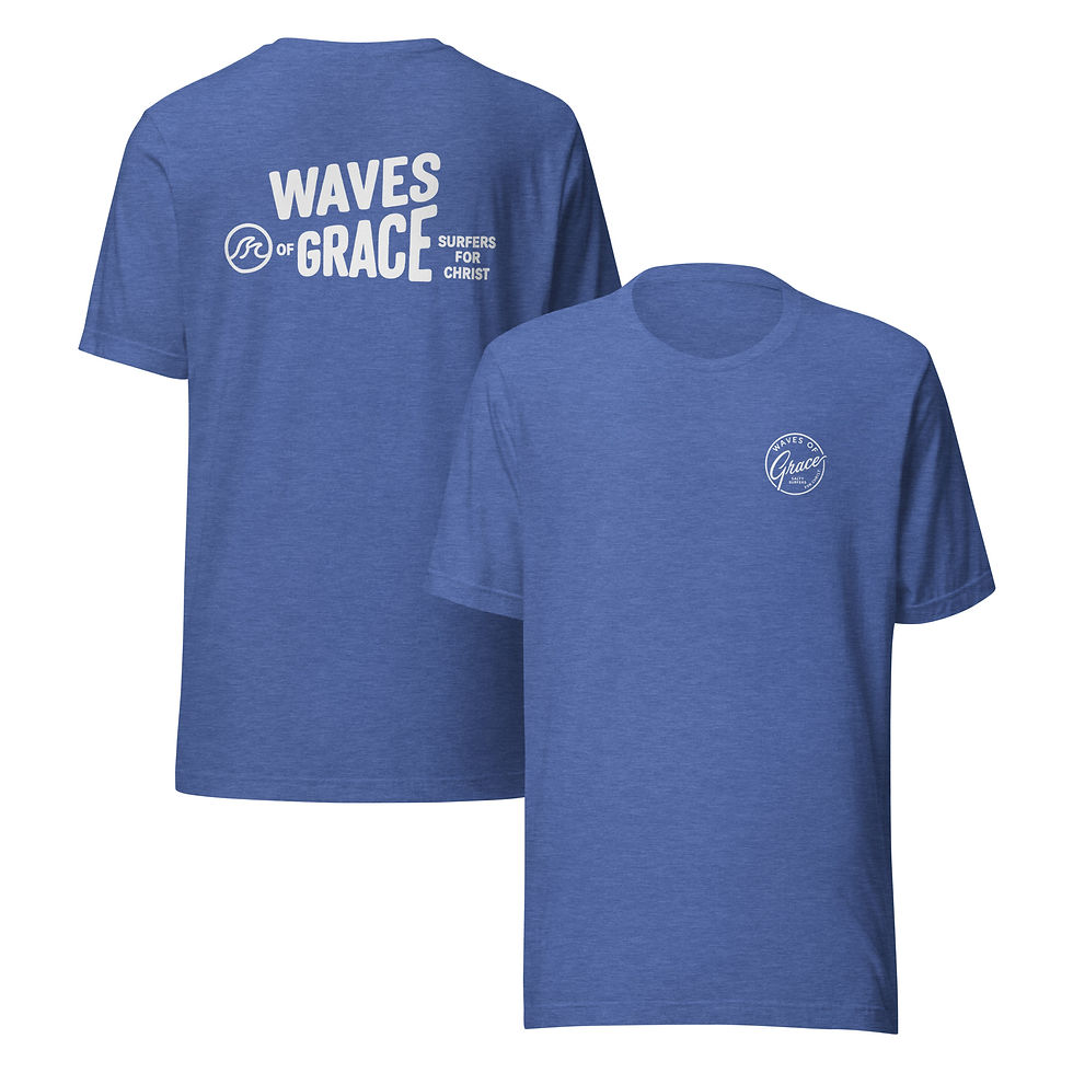 Thumbnail: Waves of Grace “Salty Surfers” Tee