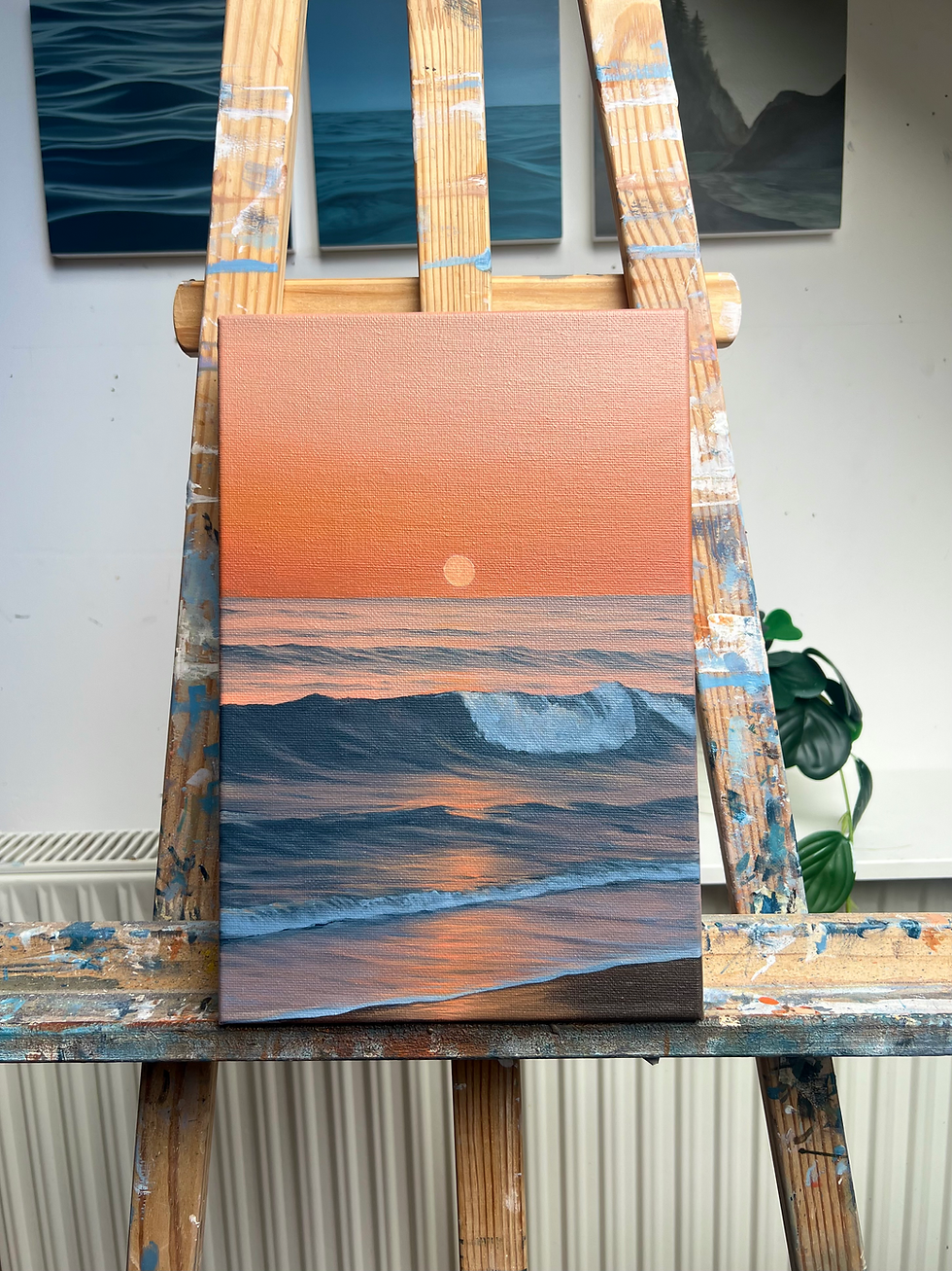 Thumbnail: 'Last Light'- 8 x 12" Canvas