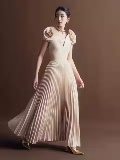 Thumbnail: Rosalynn pleated dress