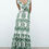 Thumbnail: Garden ruffle backless maxi dress