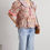 Thumbnail: Bonnie scalloped floral blouse