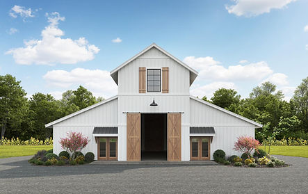 White event center, wedding venue, rustic barn wedding venue