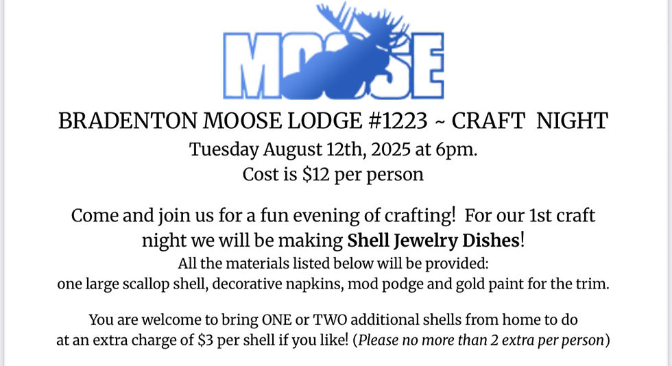 CRAFT NIGHT