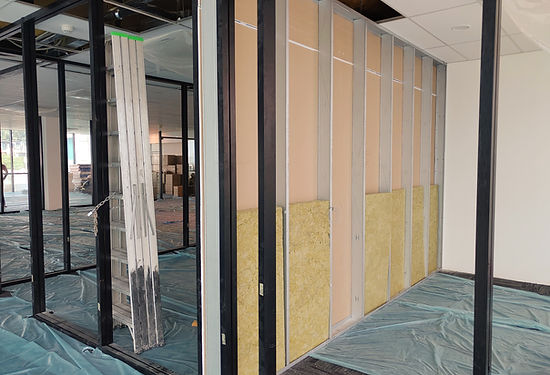 Office under construction