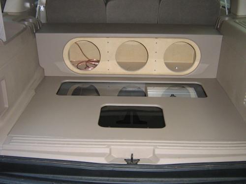 Fiber Glass Custom Speaker Install