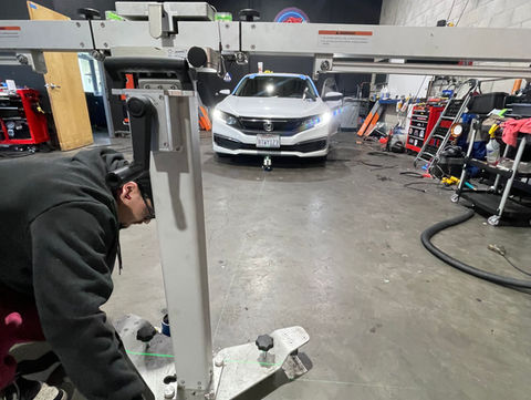 Windshield calibration