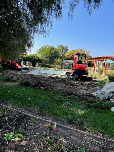 backyard remodel