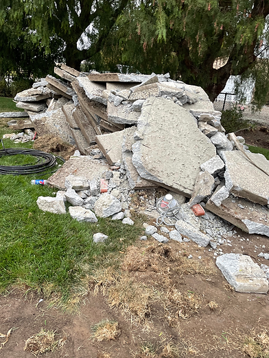 swimming pool demolition