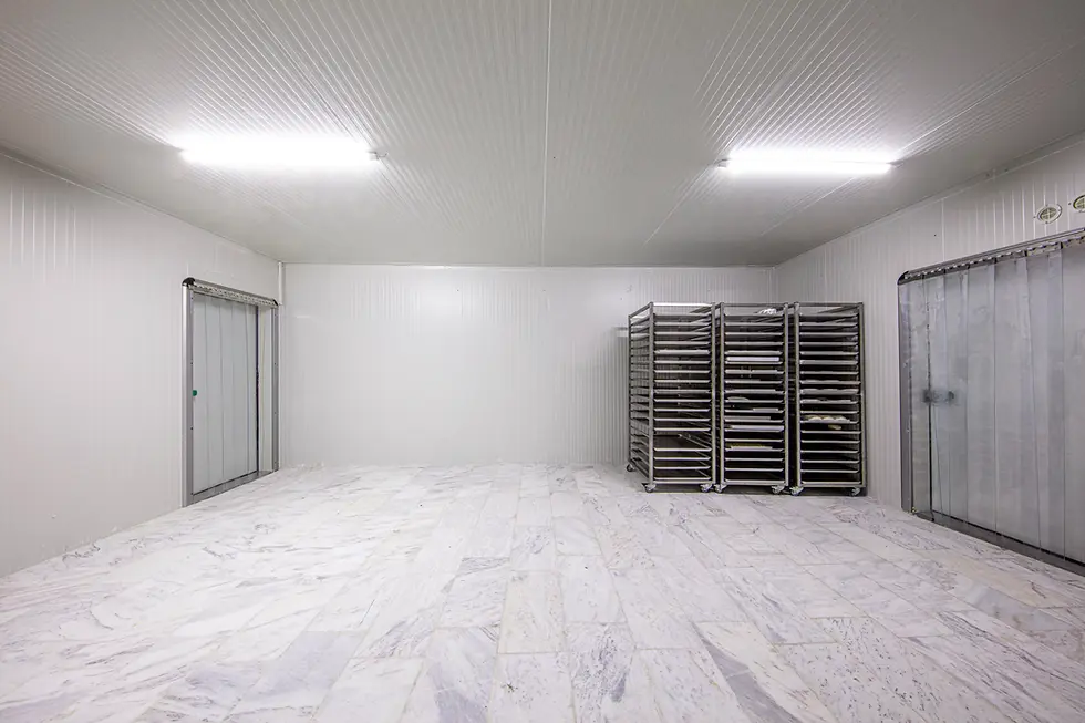 Walk in freezer