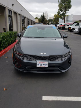 vehicle after adas camera calibration