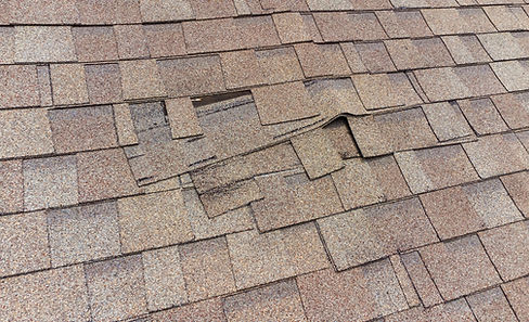roof in need of repair