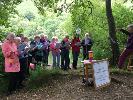 Charity Singing in the Lake District