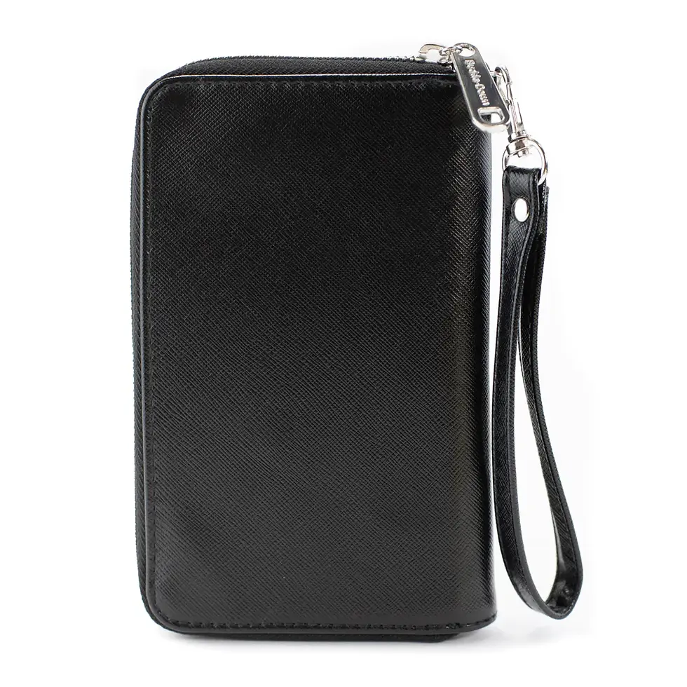Thumbnail: PU Zip Around Wallet Rectangle - Mickey Mouse Pride Ears Icon Rays