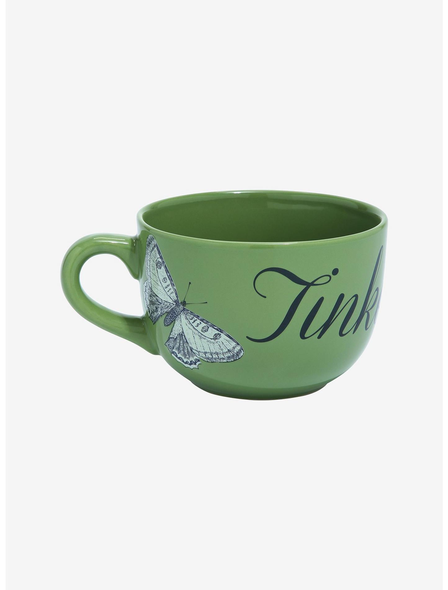 Disney Peter Pan Tinker Bell Butterfly Soup Mug