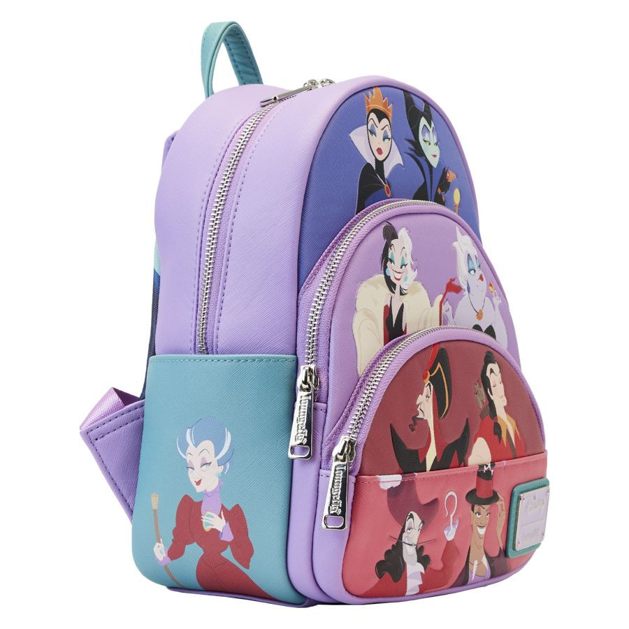 Thumbnail: Disney Villains - Color Block 3Pkt Mini Backpack