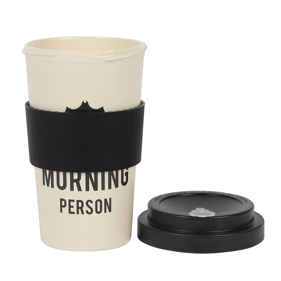 Thumbnail: Not a Morning Person Bamboo Eco Travel Mug