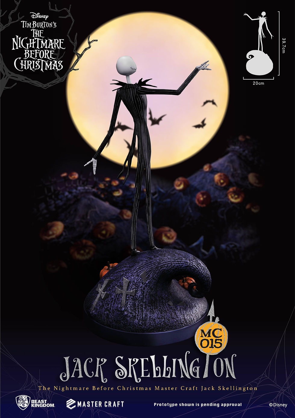 Thumbnail: Beast Kingdom Master Craft The Nightmare Before Christmas Jack Skellington