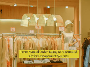 An apparel distributor using a mobile-based order management system to replace manual order taking with automated apparel order booking software for faster and error-free order processing