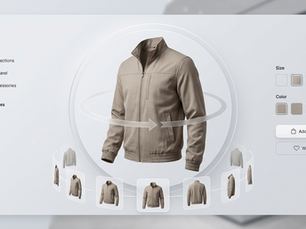 360 degree product viewer technology for fashion ecommerce showing AI 360 degree product viewer generating product 360 view from single image using product visualization software to improve ecommerce conversion rate and increase ecommerce conversion rate for b2b fashion software and B2B fashion portal with 360 product spin and 360 product viewer integrated into fashion b2b order management and order management clothing workflows on a B2B fashion Platform and b2b portal for fashion industry