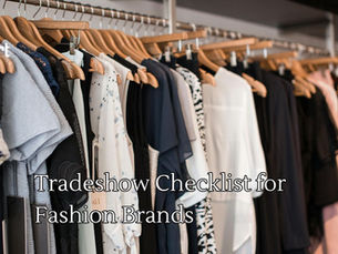 tradeshow checklist for fashion brands 2026 edition showing a structured B2B fashion tradeshow sales workflow with order management process exhibition planning preparation steps and tradeshow sales automation tools used by fashion brands at international trade exhibitions