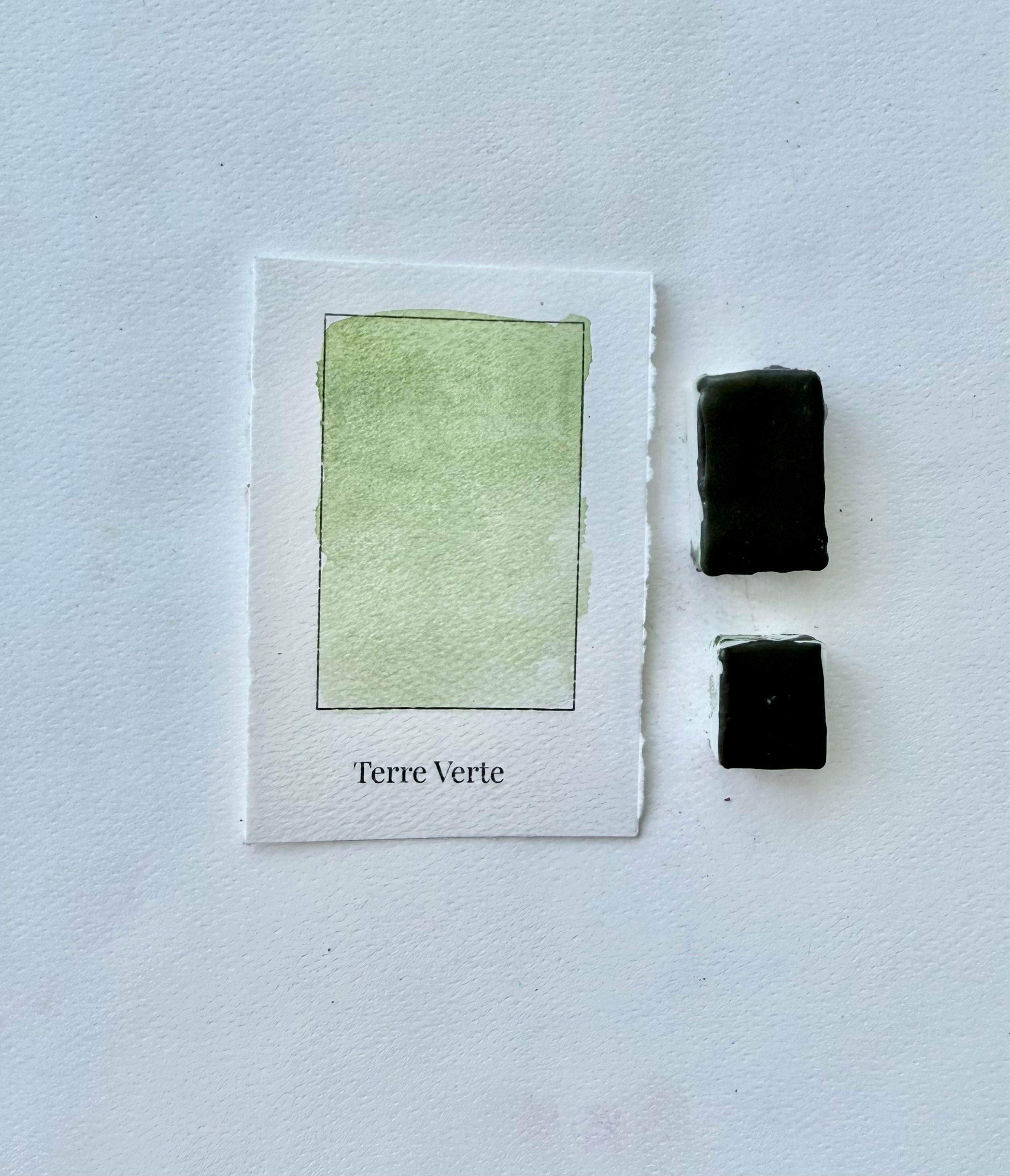 Terre Verte – Individual Full Pan Watercolor