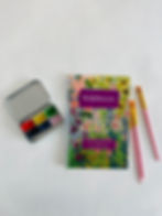 Thumbnail: Wildflowers Watercolor Painting Book
