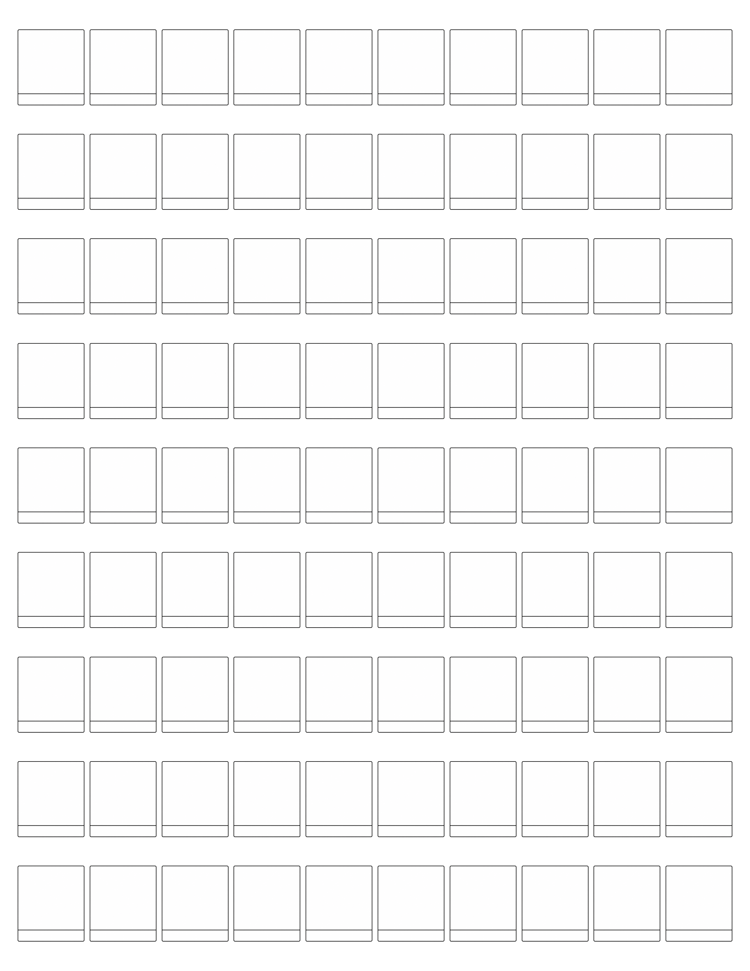 Free Downloadable Watercolor Swatch Chart