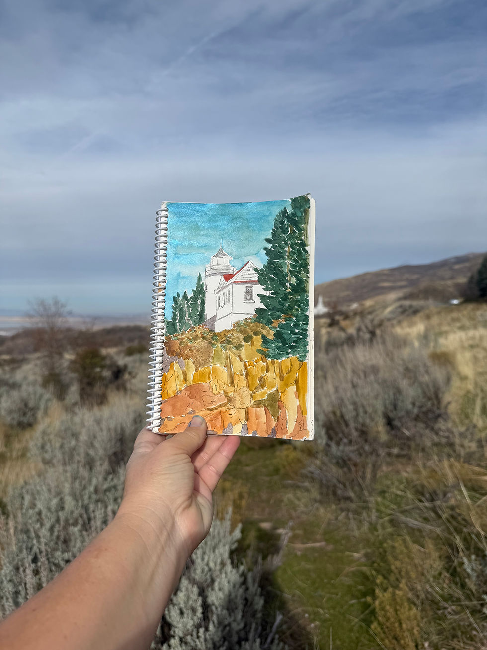 Thumbnail: National Parks Watercolor Bundle – Painting Book + 18-Color Palette (Save $10!)