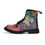 Thumbnail: Flower Pattern Women's Canvas Boots