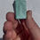 Thumbnail: Turquoise Mica Watercolor Full Pan – Handmade Shimmering Ocean Blue-Green Paint