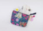 Thumbnail: Anthropologie Blue Pouch
